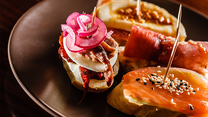 Pinchos en San Sebastián